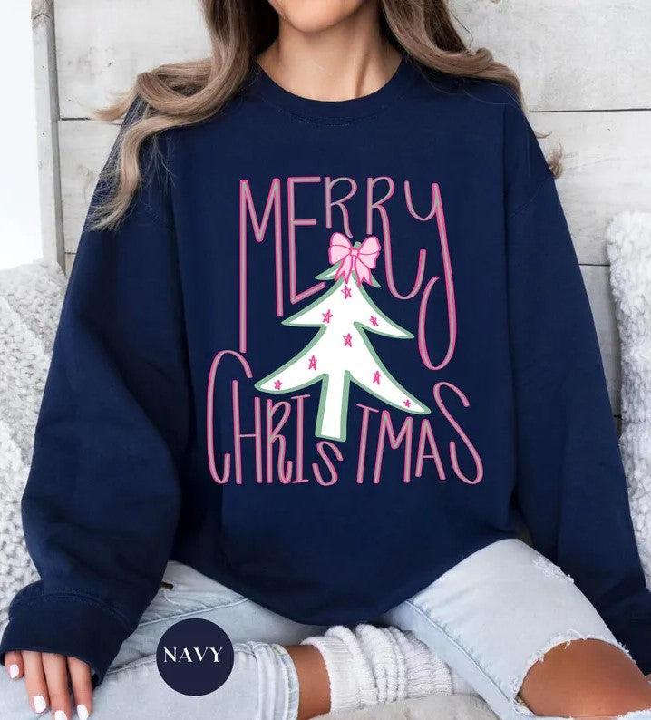 Retro Merry Christmas Sweatshirt (Buy 2 Free Shipping)