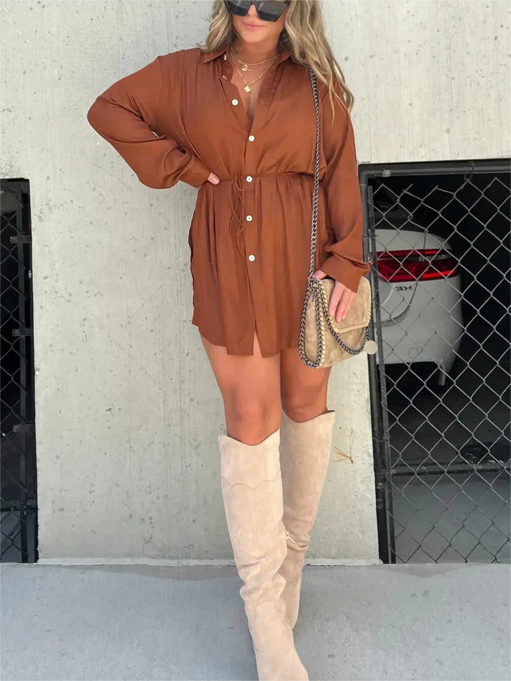 Satin Covered Nights Romper Set(Buy 2 Free Shipping)