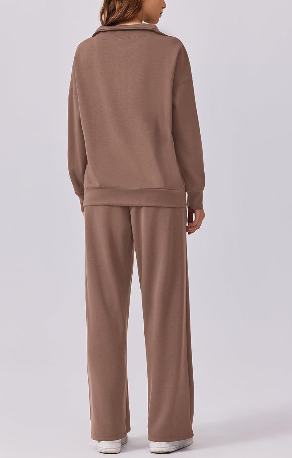 Women's Oversized Sweatshirt Wide Leg Pants Two Piece Set (Buy 2 Free Shipping)