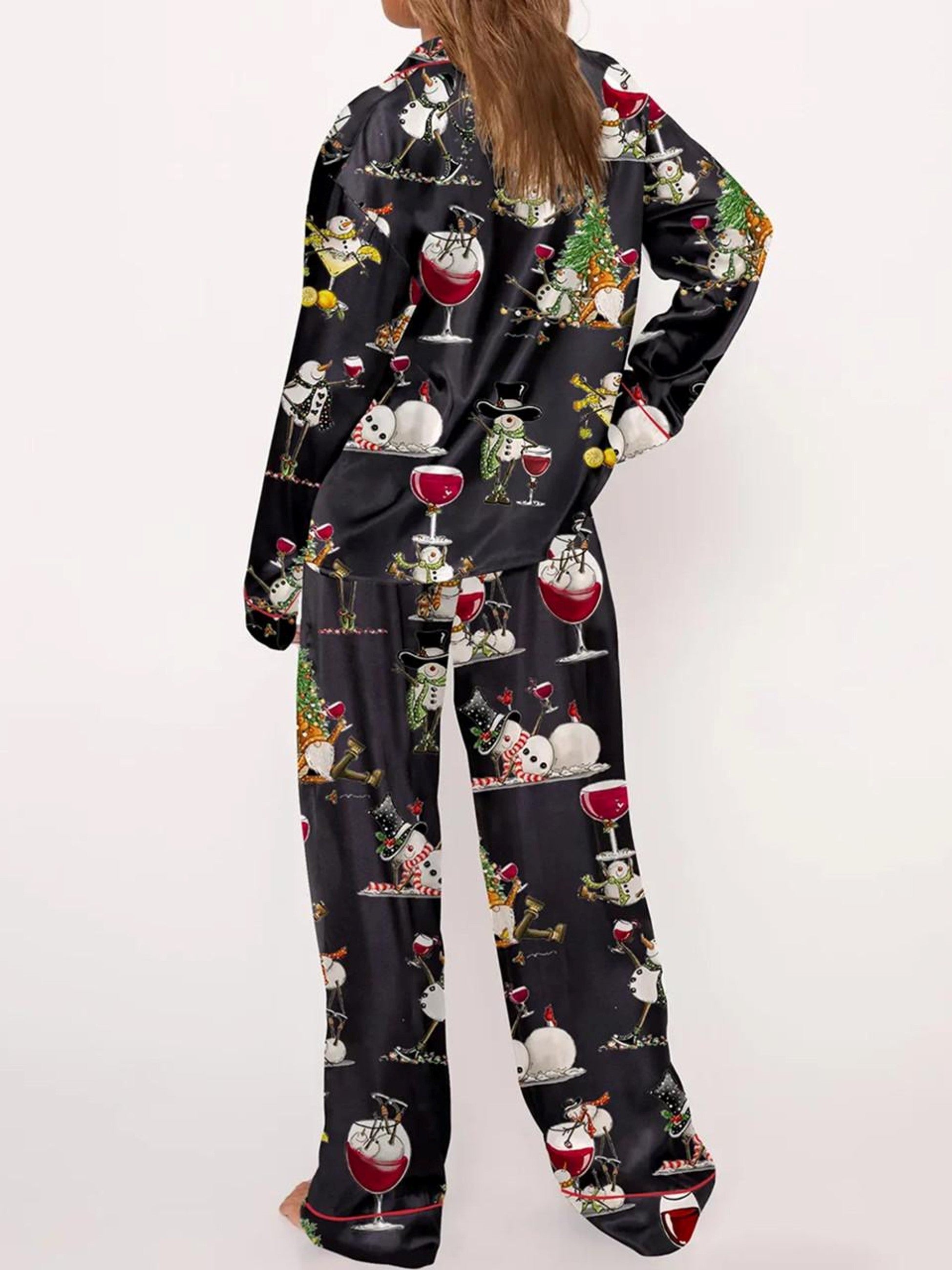 Women's Tipsy Snowman Pajama Set（Buy 2 Free Shipping）
