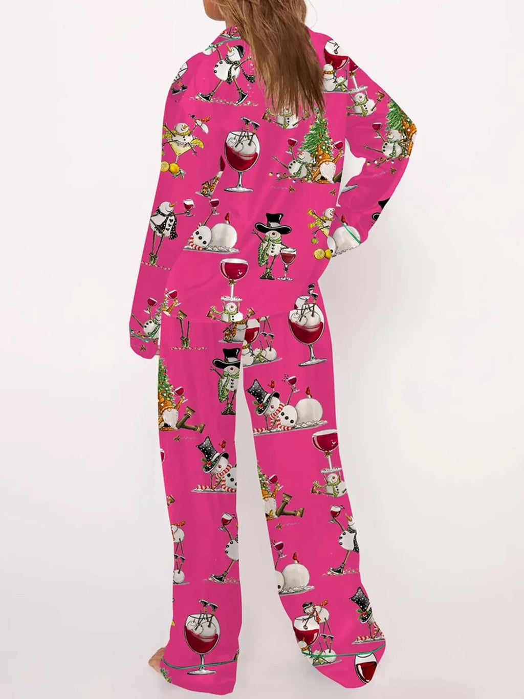 Women's Tipsy Snowman Pajama Set（Buy 2 Free Shipping）