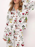 Women's Tipsy Snowman Pajama Set（Buy 2 Free Shipping）