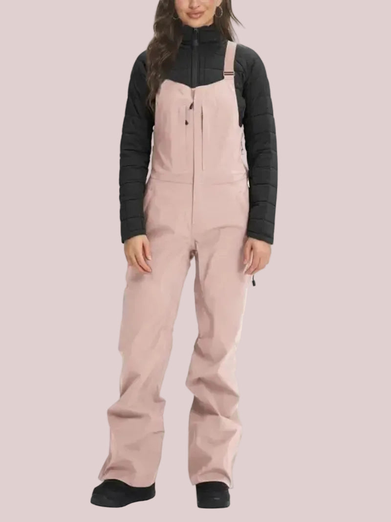 Women's Insulated Waterproof Snow Bibs
