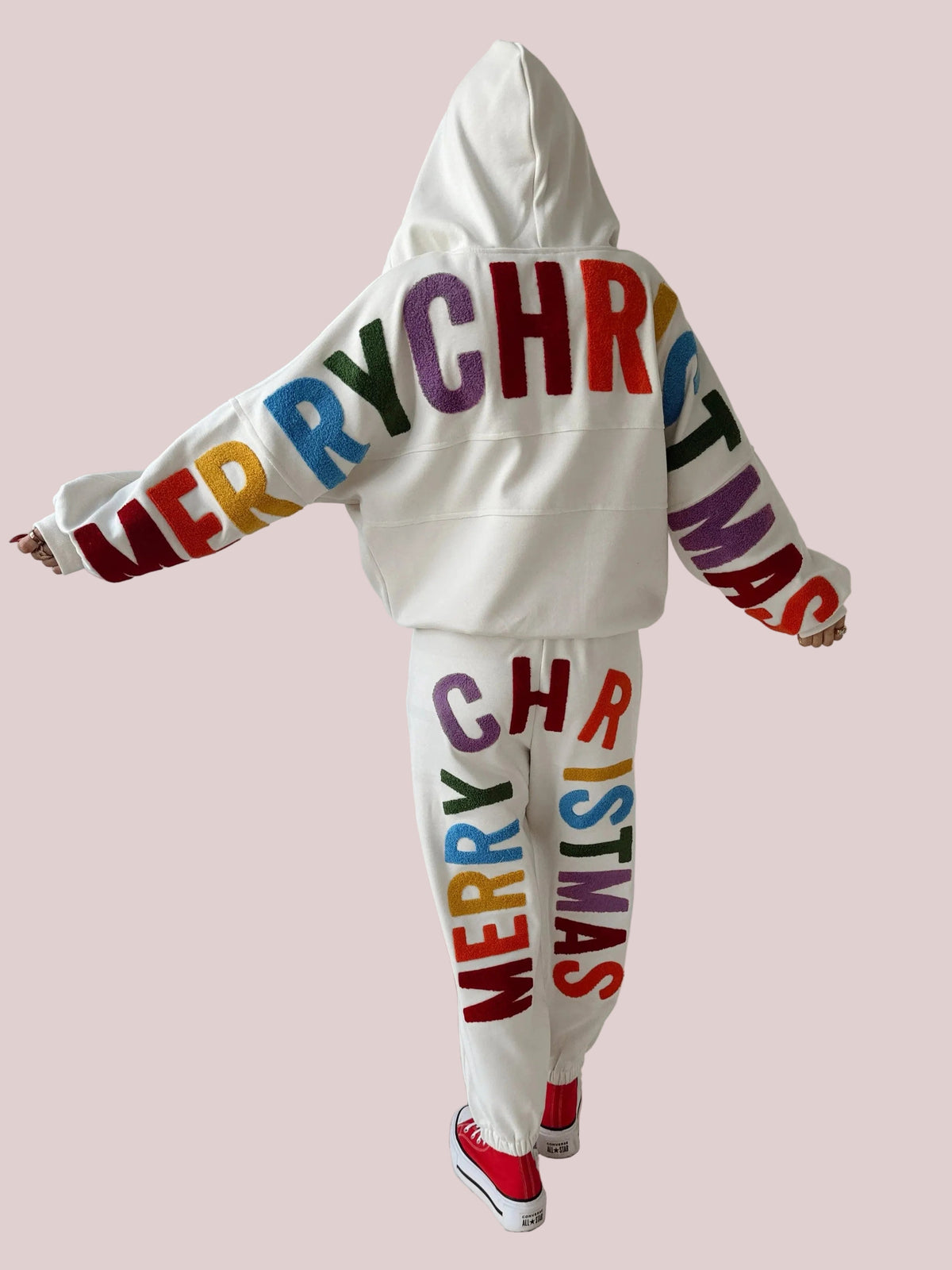 Women's Christmas Graphic Jogger Set