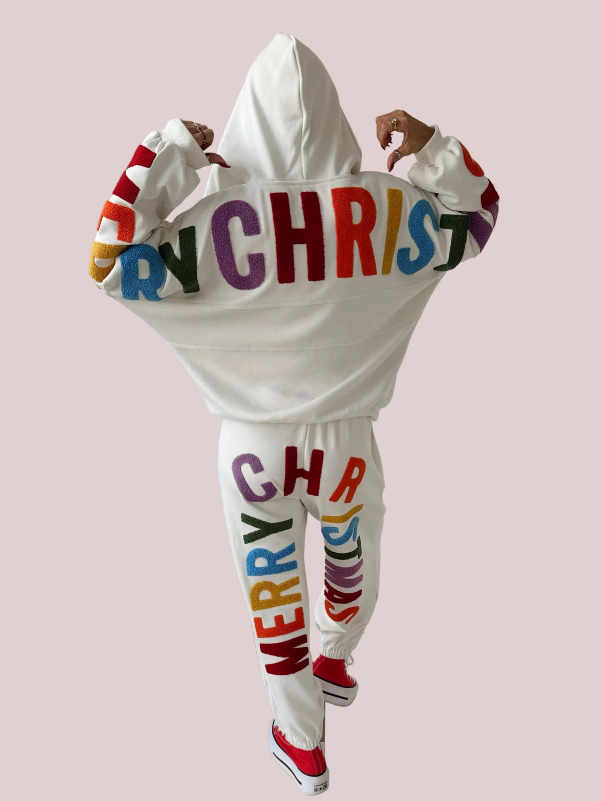 Women's Christmas Graphic Jogger Set