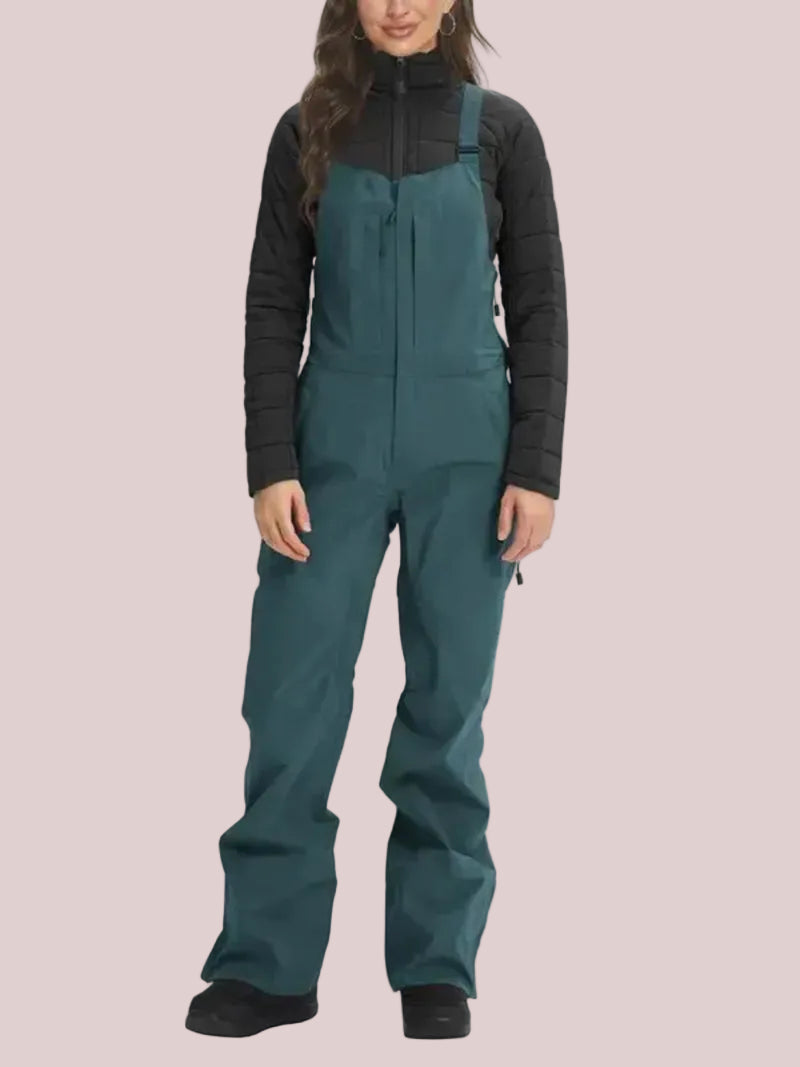 Women's Insulated Waterproof Snow Bibs