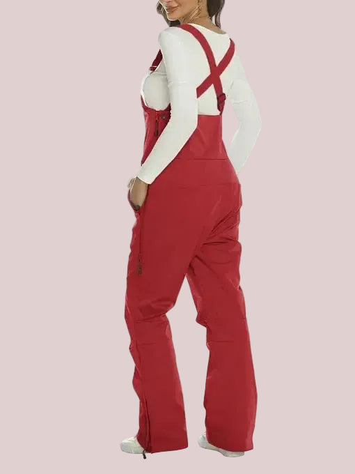 Women's Insulated Waterproof Snow Bibs