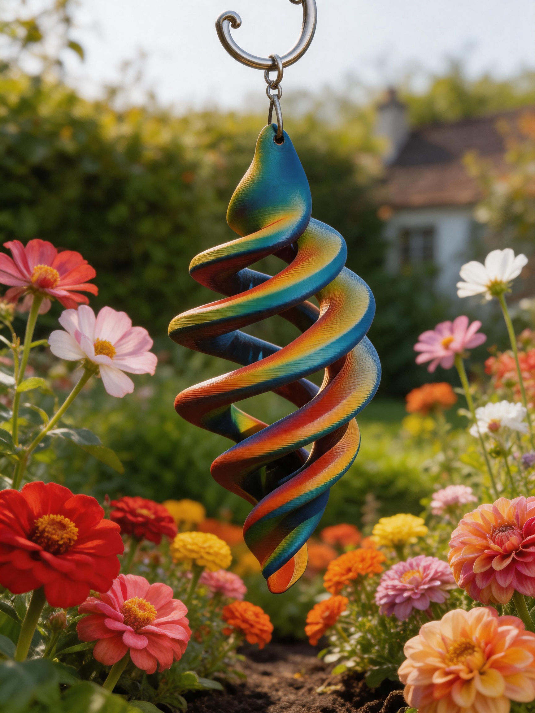 Spectrum Windmill – Color-Changing Dynamic Patio and Garden Decoration