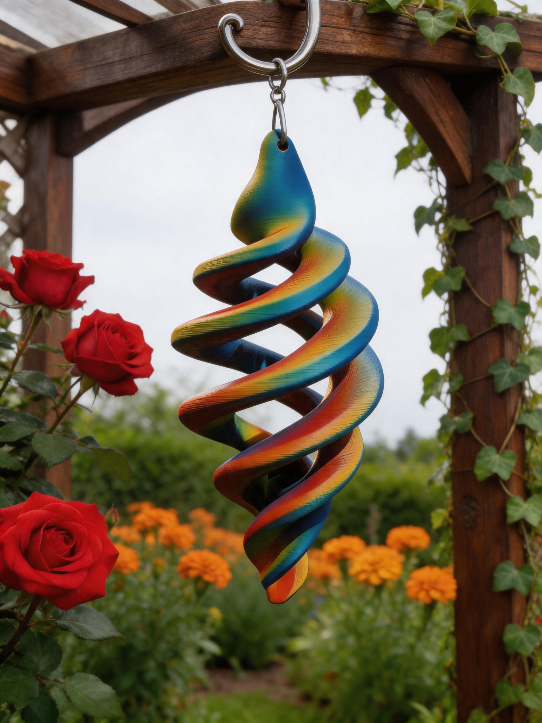 Spectrum Windmill – Color-Changing Dynamic Patio and Garden Decoration