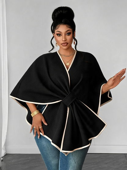HOT SALE-Plus Size Women's Autumn/Winter Fashion Solid Color Shawl